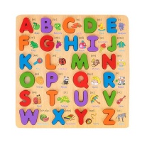 Kids Uppercase Alphabet Learning Puzzle Photo