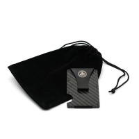 Argent Craft Minimalist Card Holder Wallet - Carbon Fibre Photo