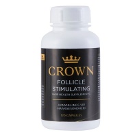 CROWN Hair Fibres Crown Follicle Stimulating Hair Health Supplements - 120 Capsules Photo