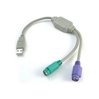 Mecer CAB-USB-PS2 USB Port to 2 x PS/2 Port Cable Photo