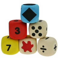 RGS Group Giant Foam Dice - Assorted Photo