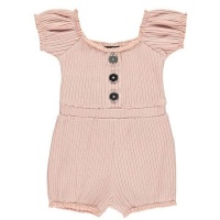 Firetrap Baby Girls Rib Playsuit - Lotus Pink Photo