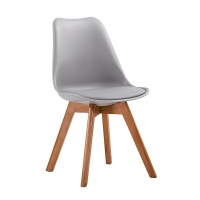 Cielo Atom Dining Chair - Grey - Set of 2 Photo
