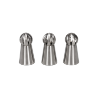 Patisse Russian Piping Tip 3 pieces Photo