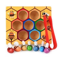 Snatcher Colour Sorting Beehive Wooden Game Photo