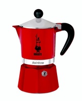 Bialetti Rainbow 6 Cups - Red Photo