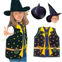 Halloween Witch - Role Play Costume For Kids Photo