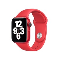 Meraki Silicone Sport Band for Apple Watch - 42mm/44mm Red Photo