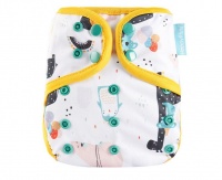 JanaS Happy Flute Reusable Diaper Cover - Animal party Photo