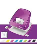 Leitz : Wow Office 2 Hole Metal Punch - Purple Photo