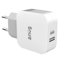 Snug 2 Port USB PD Wall Charger 30W - White Photo