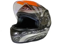 WLT Helmet - Black & Silver Photo
