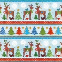 Gift Wrapping Paper 5m Roll - Christmas in Norway Photo