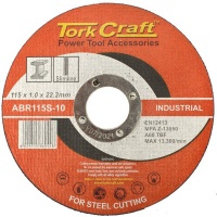 Tork Craft Cutting Disc Industrial Metal 115 X 1.0 X 22.2 Mm Photo