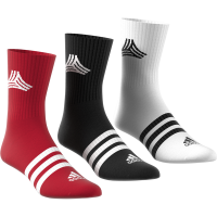 adidas Football Street 3-Stripes Crew Socks Photo