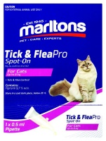 Marltons Tick & Flea Spot-On Pro Cats 0.5ml Photo