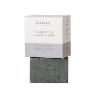 Be.Bare Top to Toe Shampoo & Shaving Bar 100g Photo