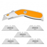 Ingco - Utility Knife Including 5 x Blades Photo