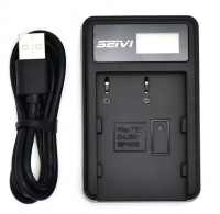 Seivi LCD display Charger For Pentax DLi-50 Battery Photo