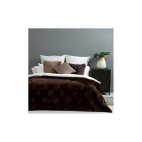 Pierre Cardin Luxury Mink Blanket - Chocolate Photo