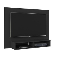 Click Furniture TV Panel Flash Black Photo