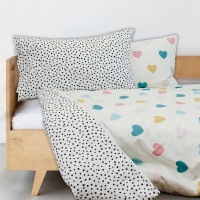 PHLO Studio 100% Cotton Kids Hearts Duvet Set Photo