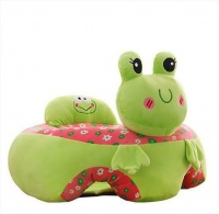 Baby Kids Support Seat Cute Cartoon Sit Up Soft Chair - Frog Photo