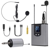 Mix Box Wireless UHF Headset Lavalier Microphone Photo