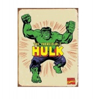DeBlequy Aankopen - Retro Hulk - Retro Vintage Metal Wall Plate Photo