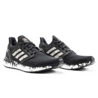 adidas Men's UltraBoost 20 Running Shoes - Black/Cloud White Photo