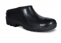 DOT Safety Footwear DOT- Aries Gumboot Clog - Black Photo