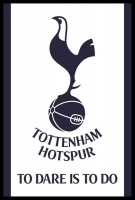 Tottenham Hotspur FC - To Dare Poster with Black Frame Photo