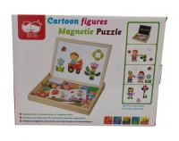 Cottonbox Magnetic Wooden Puzzle- Cartoon Photo