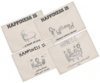 PepperSt Placemat Set - Happiness is.. Photo