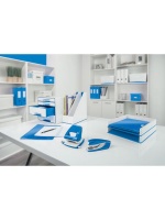 Leitz : Wow Office 2 Hole Metal Punch - Blue Photo