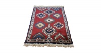 Very Fine Persian Yalemeh Carpet - 100cm x 60cm - Hand Knotted Photo