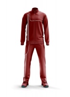 Ronex Tracksuit Rc-2003 Tricot Maroon/White Photo
