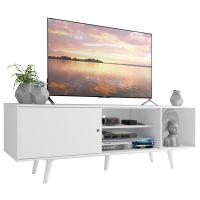 Click Furniture Madrid White TV Unit Photo