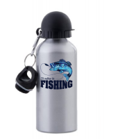 Graceful Accessories I'd Rather Be Fishing Water Bottle Photo