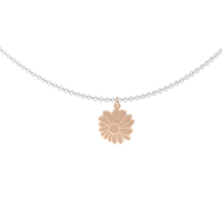 Jack Friedman Jewellers - 9ct Gold Daisy Flower Charm Pink Photo