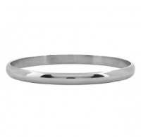 Solid 5mm Stainless Steel Bangle Photo