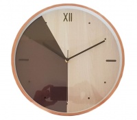 Continental Homeware 12" Pie Chart Design Wall Clocks Photo