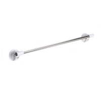 Feca Single Towel Rail 60cm White Impermanent Photo