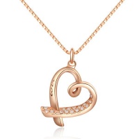 Unexpected Box love Rose Gold necklace Photo