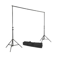 3m Adjustable Aluminium Backdrop Stand For Photos & Videos With Carry Bag Photo