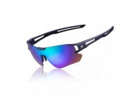 Rockbros Cycling Sports Glasses with Blue Polarized Lens Photo