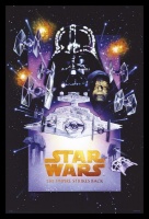 Star Wars - The Empire Strikes Back Poster with Black Frame Photo