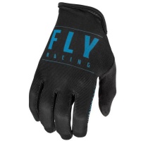 Fly Racing Fly Media Black/Blue Gloves Photo