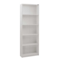 Adore Max Bookcase - 5 Tier Bookshelf - Spanish Walnut 5 year Warranty Photo