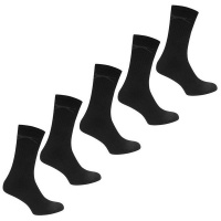 Slazenger Men's 5 Pack Crew Socks - Dark Asst - Mens7-11 - Parallel Import Photo